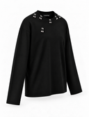 T-SHIRT ML* PAN NOIR