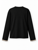 T-SHIRT ML* JAMS NOIR