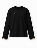 T-SHIRT ML* JAMS NOIR