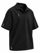 POLO GOLF NOIR - Alexandro Fratelli