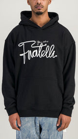 SWEAT LACET NOIR - Alexandro Fratelli