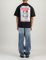 T - SHIRT MISSING NOIR - Alexandro Fratelli