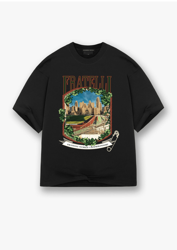 T - SHIRT ORGUES NOIR - Alexandro Fratelli