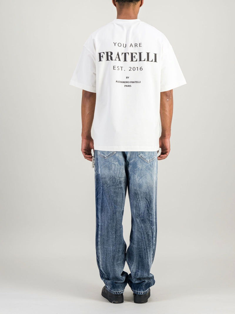 T - SHIRT YAF BLANC - Alexandro Fratelli