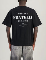 T - SHIRT YAF NOIR - Alexandro Fratelli