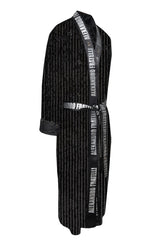 Peignoir noir - Alexandro Fratelli