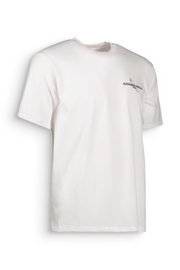 T-shirt bene blanc- Alexandro Fratelli