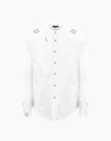 CHEMISE FIRSTIA BIANCA ARGENTEO - Alexandro Fratelli