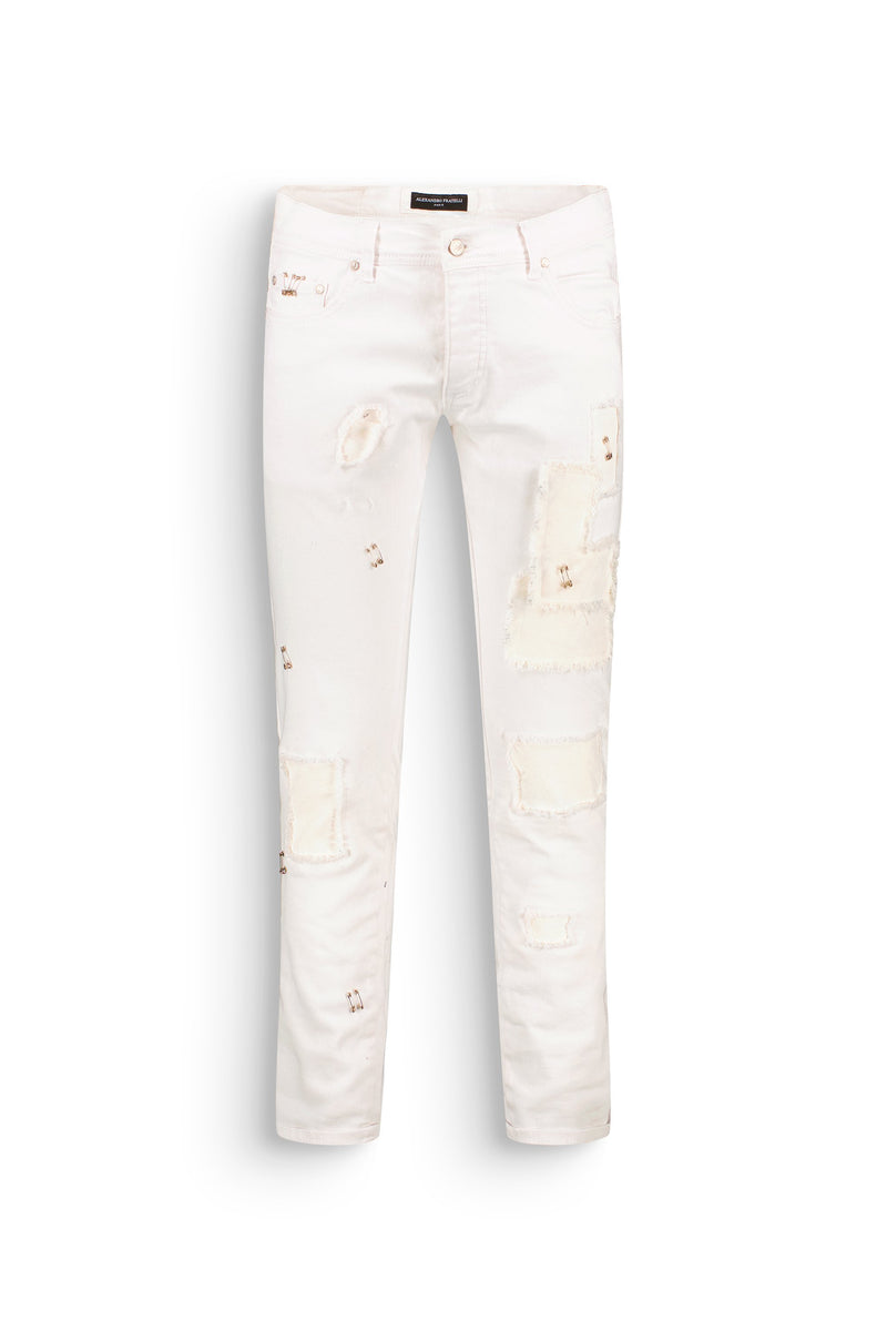 JEAN NM BLANC ARGENTÉ - Alexandro Fratelli