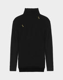SWEAT COLAMEN NERO ORO - Alexandro Fratelli