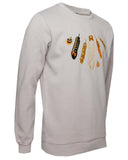 SWEAT PLUMI GRIGIO ORO - Alexandro Fratelli