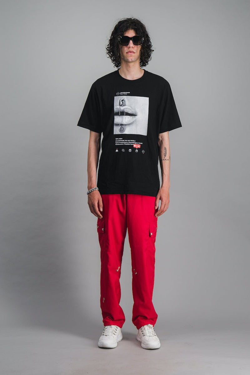 T-SHIRT INSTA NOIR - Alexandro Fratelli