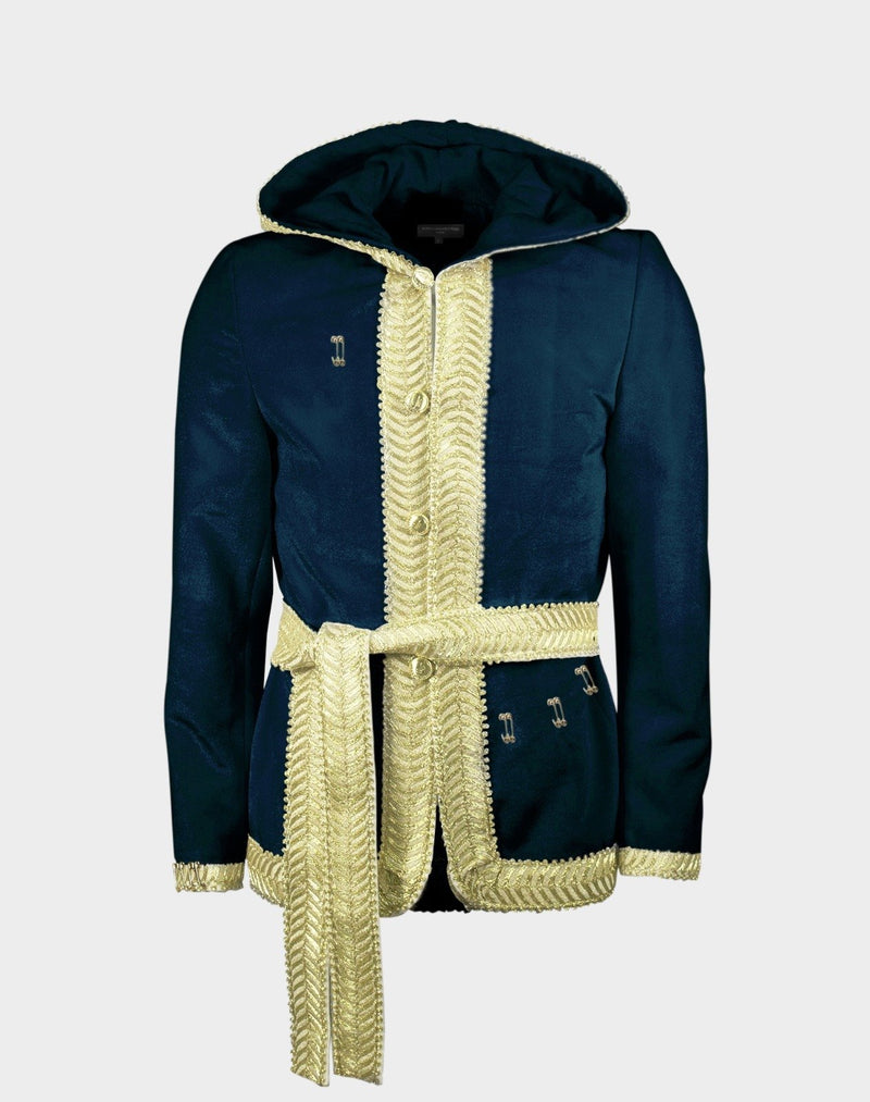 VESTE CAPPA BLU ORO - Alexandro Fratelli